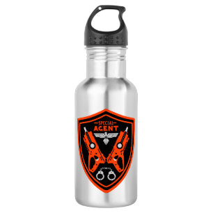 Special Agent Kid Stainless Steel Water Bottle