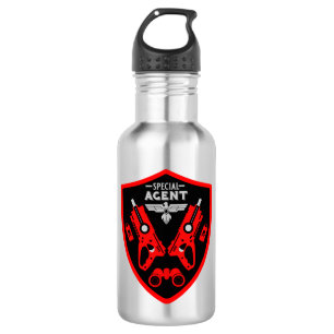 Special Agent Kid Stainless Steel Water Bottle