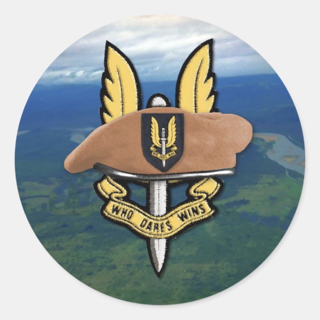 Special air Service scrapbooking veterans Sticker (Front)