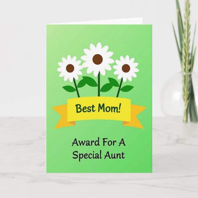 Special Aunt Spring Day Card (Front)