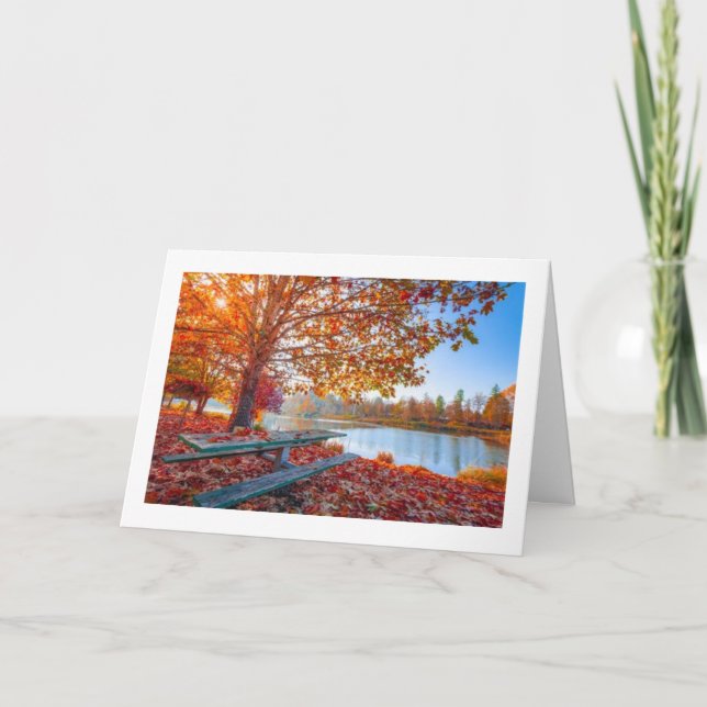 SPECIAL AUTUMN BIRTHDAY WISHES FOR "YOU" CARD (Front)