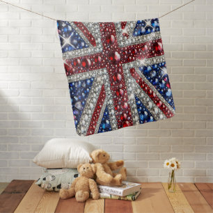 Special baby blanket with British Colors