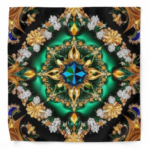 Special bandana with Brazilian Colors