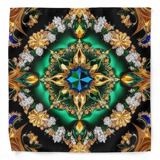 Special bandana with Brazilian Colors (Front)