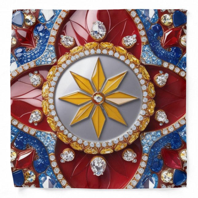 Special bandana with Colombian Colors (Front)