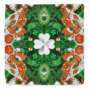 Special bandana with Irish Colors