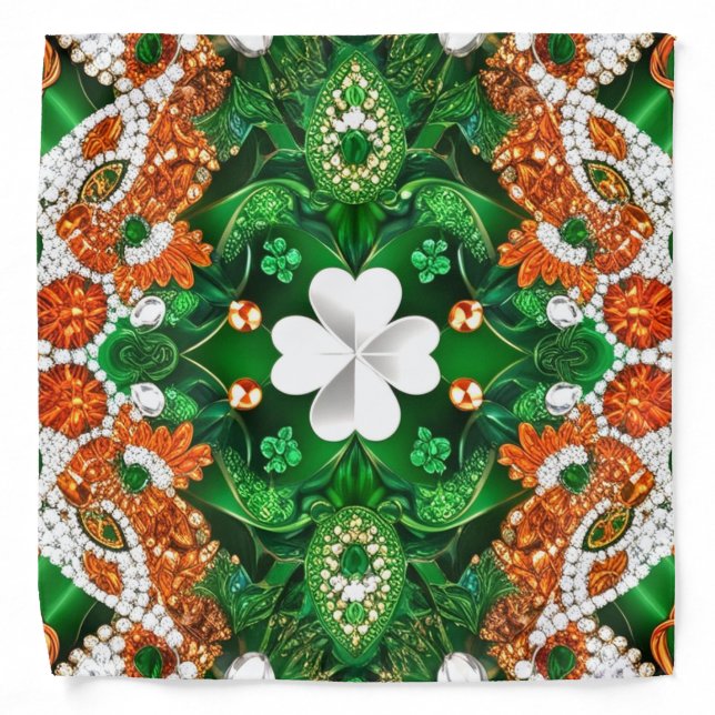 Special bandana with Irish Colors (Front)