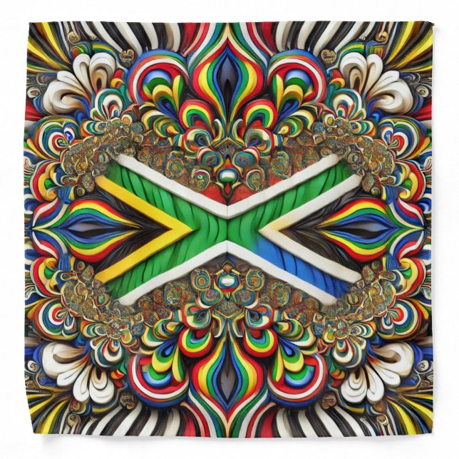 Special bandana with South African Colors (Front)