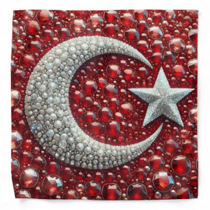 Special bandana with Turkish Colors