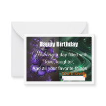 Special Birthday card 2