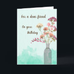 Special Birthday Card for friend<br><div class="desc">This card is very uncommon birthday card for friends</div>