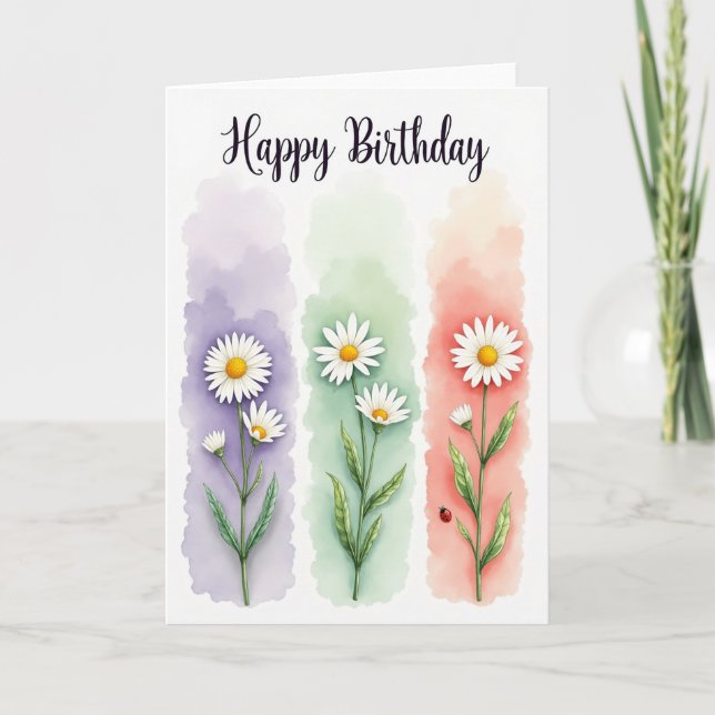 Special Birthday Ethereal Card (Front)