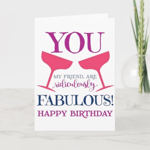 SPECIAL BIRTHDAY FOR A VERY SPECIAL FRIEND CARD