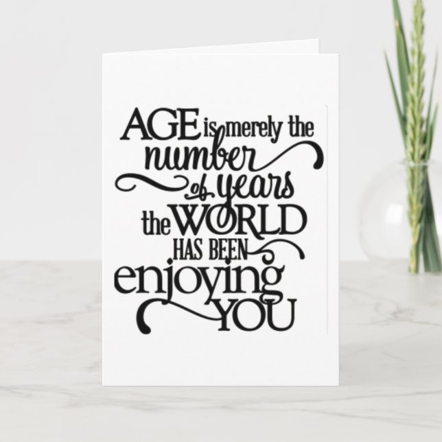 SPECIAL BIRTHDAY FOR A VERY *SPECIAL PERSON* CARD (Front)