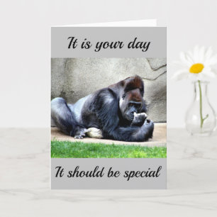 SPECIAL BIRTHDAY *JUST LIKE YOU* CARD