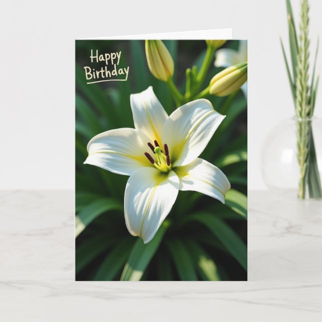 Special Birthday Luminous Card (Front)