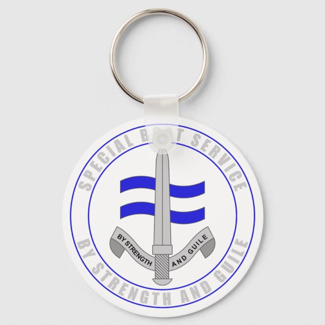 Special Boat Service Keychain (Front)