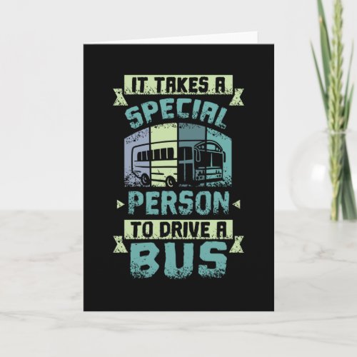 Special Bus Driver Card