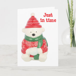 "SPECIAL CHILD AT CHRISTMAS FROM CUTE BEAR" CARD