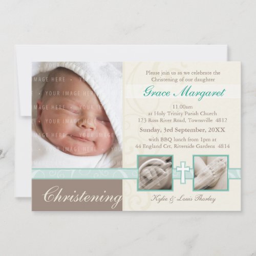 SPECIAL CHRISTENING INVITES :: precious 1L