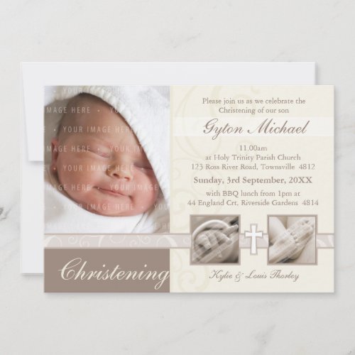 SPECIAL CHRISTENING INVITES :: precious 3L