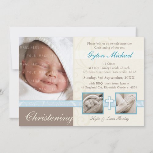 SPECIAL CHRISTENING INVITES :: precious 4L