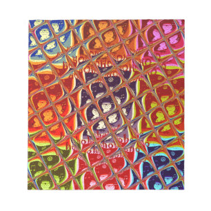 Special Christmas colors Snow  Santa HoHoho Pop Ar Notepad