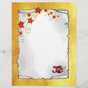 Special Christmas letter Letterhead