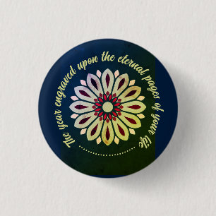 SPECIAL COLORFULL MODERN GIFT DAUGHTER SISTER MOM BUTTON