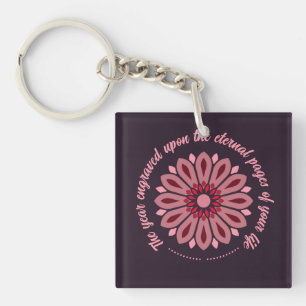 SPECIAL COLORFULL MODERN GIFT DAUGHTER SISTER MOM KEYCHAIN