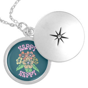 SPECIAL COLORFULL MODERN GIFT DAUGHTER SISTER MOM LOCKET NECKLACE