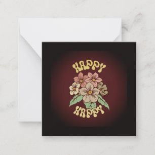 SPECIAL COLORFULL MODERN GIFT DAUGHTER SISTER MOM  NOTE CARD