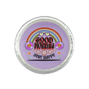 SPECIAL COLORFULL MODERN GIFT DAUGHTER SISTER MOM RING