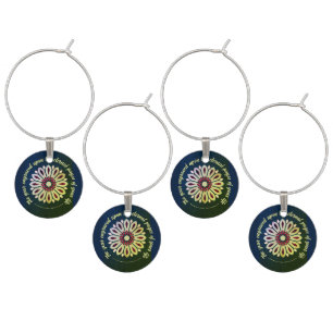 SPECIAL COLORFULL MODERN GIFT DAUGHTER SISTER MOM WINE CHARM