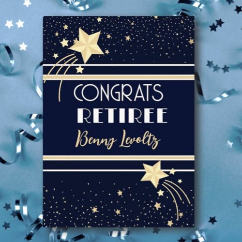 Special Congrats! Custom RETIREMENT Card