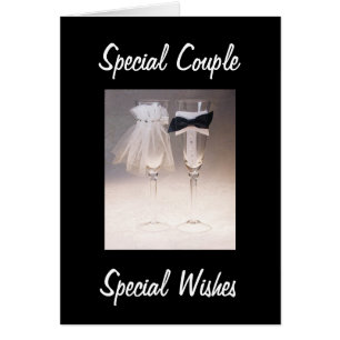 SPECIAL COUPLE-SPECIAL WEDDING WISHES CARDS