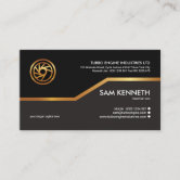 Presentation Card.。.:⋈* Futuristic Exquisite Simple Dynamic Chairman CEO Business