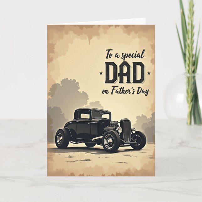 Special Dad Auto Fathers Day Card (Front)