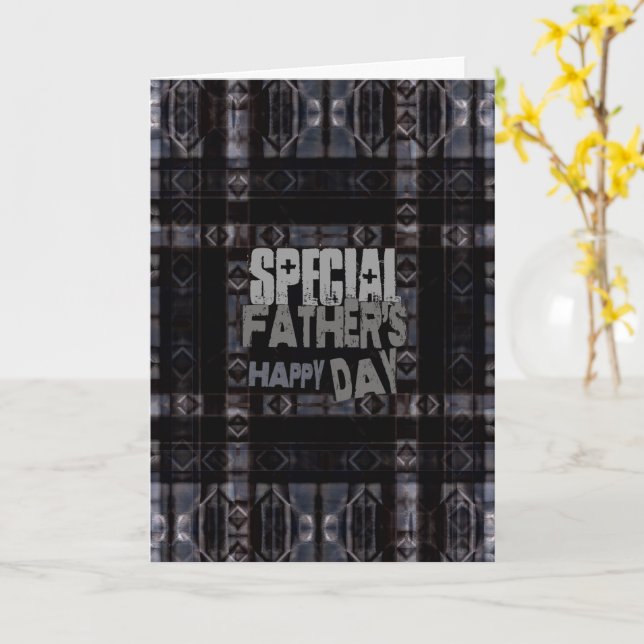 Special Dad Fathers Happy Day Card (Yellow Flower)