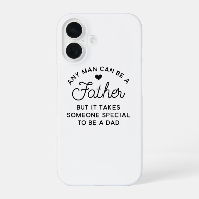 Special Dad Quote Design Iphone Case (Back)