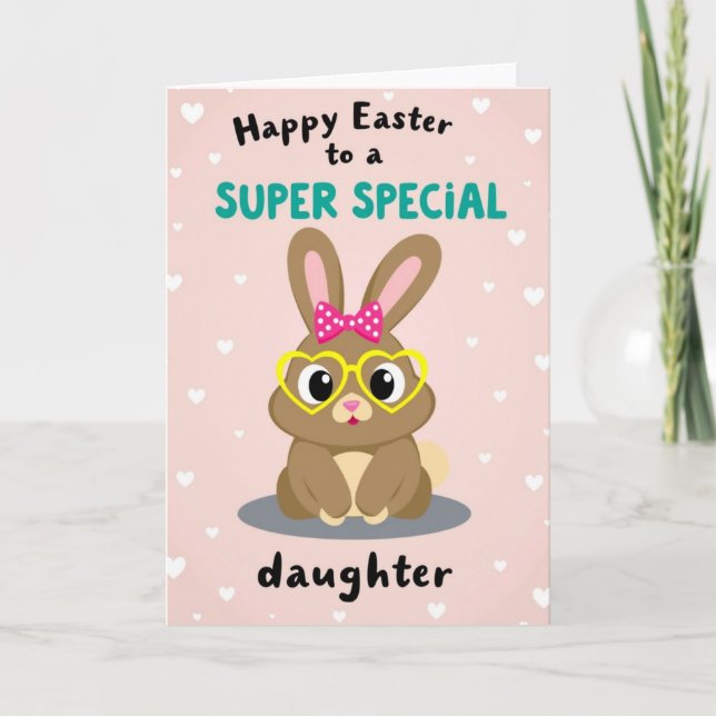Special Daughter Easter Card (Front)