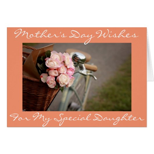 **SPECIAL DAUGHTER** SPECIAL MOM ON "MOTHER'S DAY" (Front Horizontal)