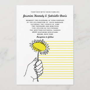 Special Day Gay Wedding Invitation