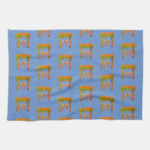 special day Happy Sukkot Kitchen Towel