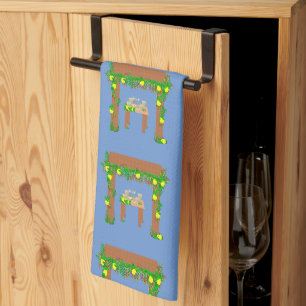 special day Happy Sukkot Kitchen Towel