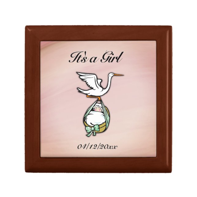 Special Delivery Baby Girl Gift Box (Front)