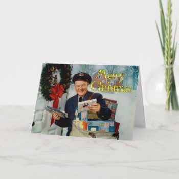 "special Delivery" Christmas Card by FestivusMeister at Zazzle