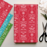 Special Delivery From North Pole - Add Child Name Wrapping Paper Sheets<br><div class="desc">Add a child's name to make a unique and trendy Santa Claus memento. This modern,  bold typography design will make your packages stand out in a crowd. A cute design for the kids.</div>