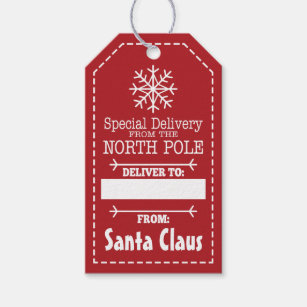 north pole delivery gift