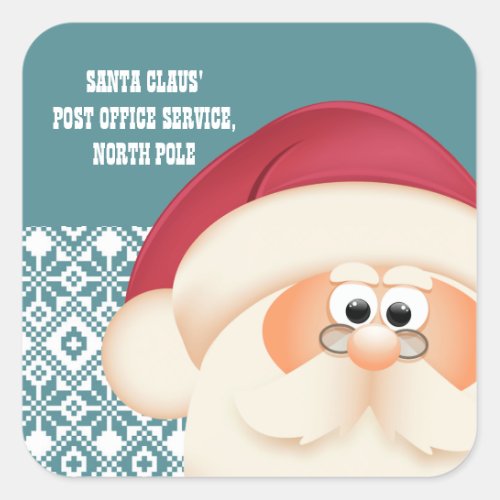 Special Delivery from North Pole Christmas Sticker